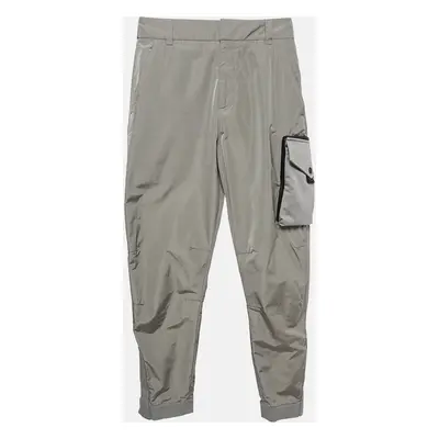 Dior Homme Grey Ripstop Nylon Cargo Pants