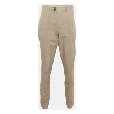 Polo Ralph Lauren Beige Cotton Leisure Fit Trousers