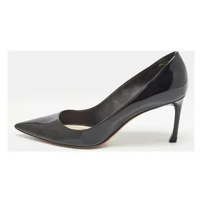 Dior Black Patent Leather Pointed Toe Pumps Size