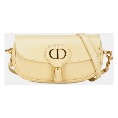 Dior Yellow Leather Bobby East West Crossbody Bag