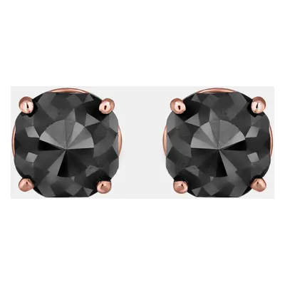 14K Rose Gold Black Stone Stud Earrings (Appox 7.00 cts)