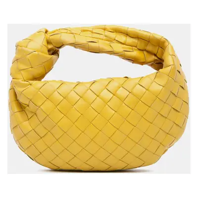 Bottega Veneta Yellow Mini Nappa Intrecciato Jodie