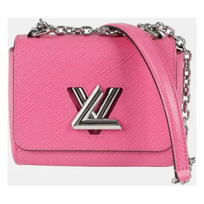 Louis Vuitton Pink Epi Leather Twist Mini Shoulder Bag