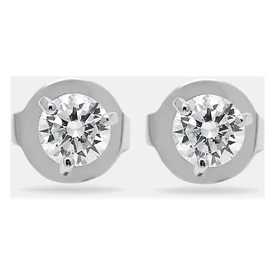 The Diamond Edit Lab Grown Diamond 1.02 ct White Gold Stud Earrings