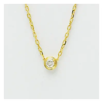 Cartier 18K Yellow Gold Diamants Légers Pendant Necklace