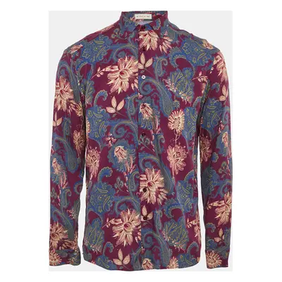 Etro Multicolor Printed Viscose Button Front Shirt