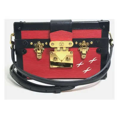 Louis Vuitton Leather Petite Malle