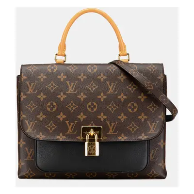 Louis Vuitton Brown Monogram Marignan Top Handle Bag