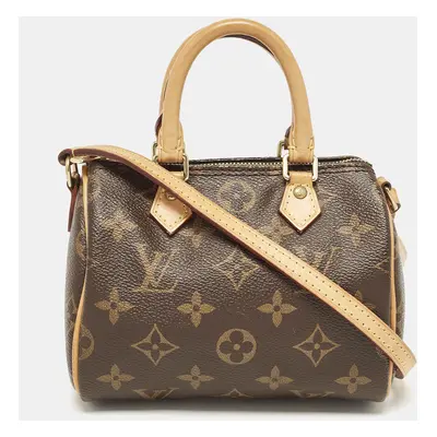 Louis Vuitton Monogram Canvas Nano Speedy Bag