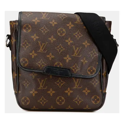 Louis Vuitton Brown Monogram Macassar Bass PM