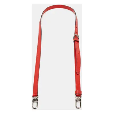 Louis Vuitton Red Leather Adjustable Shoulder Bag Strap