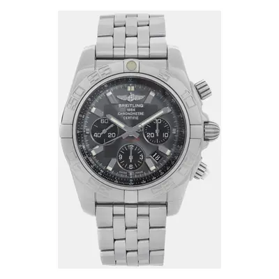 Breitling Grey Stainless Steel Chronomat Japan Limited Edition AB01151A/F577-388A Automatic Men'