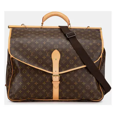 Louis Vuitton Brown Monogram Sac Chasse Hunting Bag