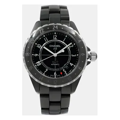 Chanel Black Ceramic J12 H2012 Automatic Men's Wristwatch mm