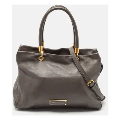 Marc by Marc Jacobs Dark Grey Leather Too Hot to Handle Tote