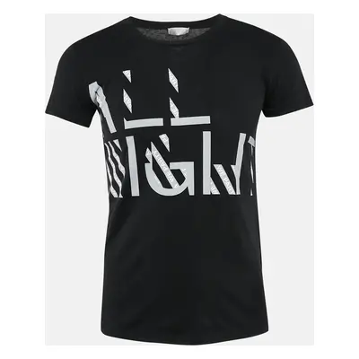 Dior Homme Black Printed Cotton Jersey T-Shirt