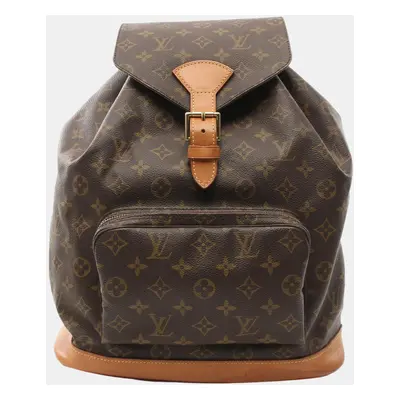 Louis Vuitton Brown Monogram Montsouris GM