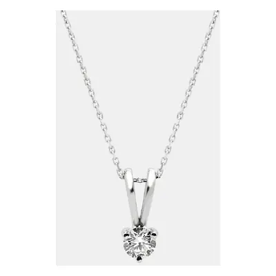 The Diamond Edit Lab Grown Diamond 0.30 ct White Gold Pendant Necklace