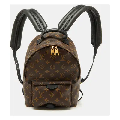 Louis Vuitton Black Monogram Canvas Palm Springs PM Backpack