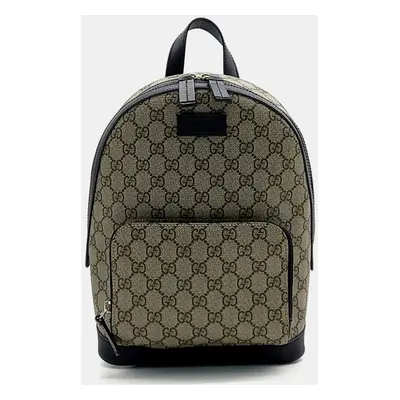 Gucci Beige PVC backpack bag