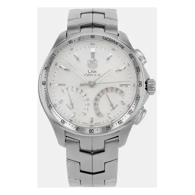 Tag Heuer Link Chronograph Silver Dial Steel Quartz Men's Watch Cat7011.Ba0952 mm