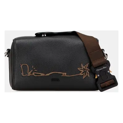 Dior Black Leather Cactus Jack Lingot Shoulder Bag