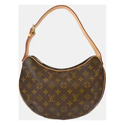 Louis Vuitton Monogram Canvas Croissant MM Handbag