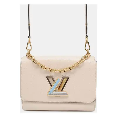 Louis Vuitton Ivory Epi Leather Twist MM Bag