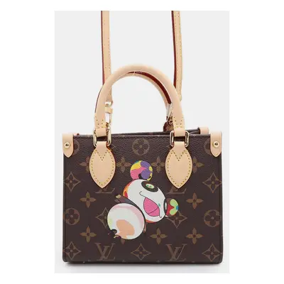 Louis Vuitton Tm Red Monogram Panda Takashi Murakami Size Bb Onthego