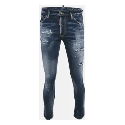 Dsquared2 Blue Distressed Denim Cool Guy Jeans Waist 31"