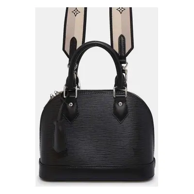 Louis Vuitton Noir Epi Leather Alma BB Bag