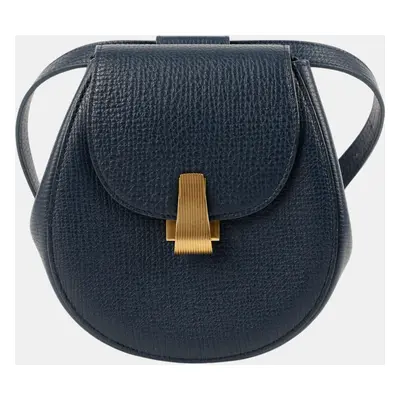 Bottega Veneta Blue Leather Palmellato Belt Bag