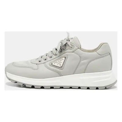 Prada Grey Re-Nylon Prax Sneakers Size