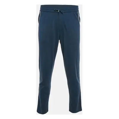 Loro Piana Blue Cashmere Blend Leasure Trousers