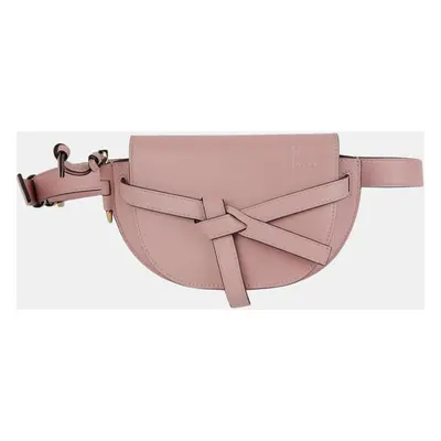 Loewe Mini Pink Leather Gate Belt Bag