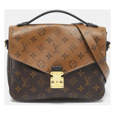 Louis Vuitton Monogram Reverse Canvas Pochette Metis Bag