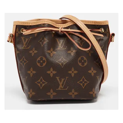 Louis Vuitton Monogram Canvas Nano Noe Bag