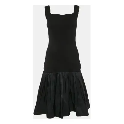 CH Carolina Herrera Black Jersey Sleeveless Short Dress