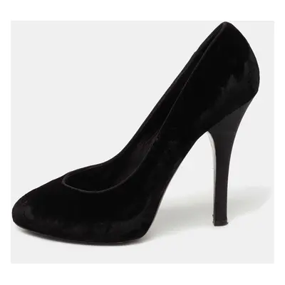 Dolce & Gabbana Black Velvet Pumps Size 39.5