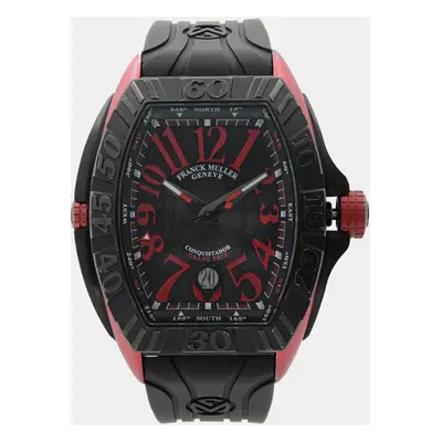 Franck Muller Conquistador Grand Prix Titanium Black Dial Watch mm