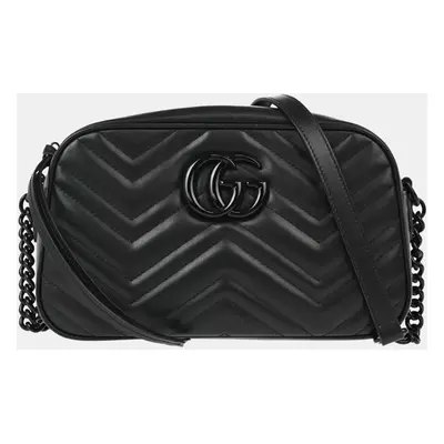 Gucci Black Marmont Shoulder Bag