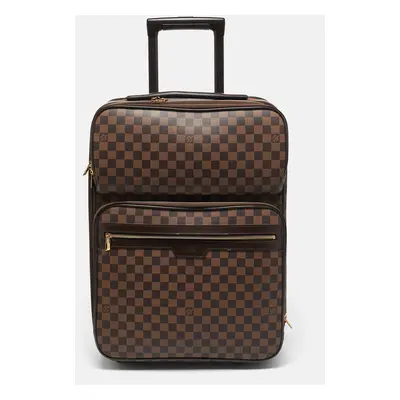 Louis Vuitton Damier Ebene Canvas Business Pegase Legere Luggage