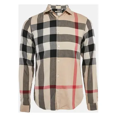 Burberry Brit Beige Vintage Check Cotton Shirt