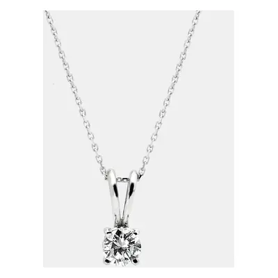 The Diamond Edit Lab Grown Diamond 0.50 ct White Gold Pendant Necklace