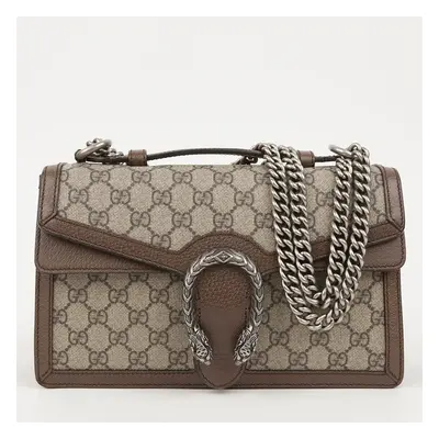 Gucci Dionysus Leather and Canvas Shoulder Bag