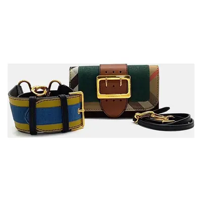 Burberry Multicolor Canvas and Leather mini Crossbody Bag