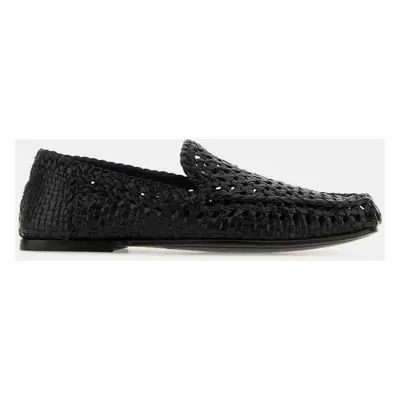 Dolce & Gabbana Black Leather Loafers Men’s IT