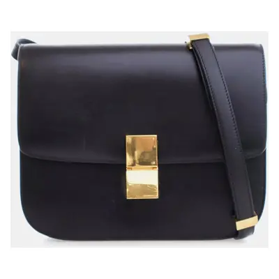 Celine Black Medium Calfskin Classic Box