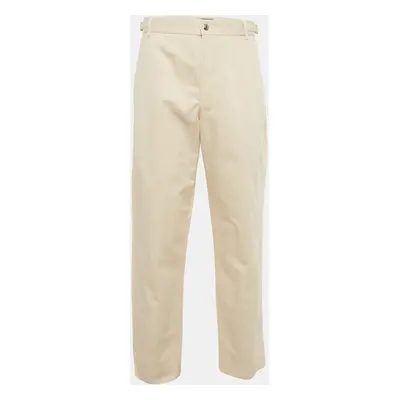 Jacquemus Light Beige Gabardine Cotton La Casa Pants