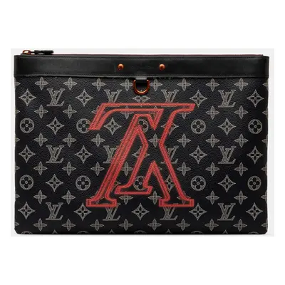 Louis Vuitton Black Monogram Ink Upside Down Apollo Pochette